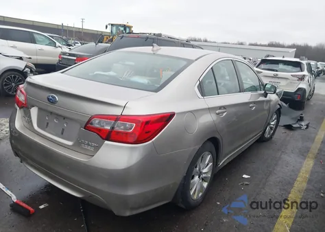 2017 Subaru Legacy 2.5I Premium из США, поврежденный, VIN 4S3BNAC66H3039637